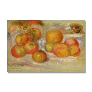Imagem de NHLDZYH Arte em tela vintage de frutas mortas, pintura clássica de cozinha country, decoração de parede de casa de fazenda quente para sala de jantar e cozinha. C31. 30x45cm-11,8x17,7 pol. Somente