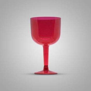 Imagem de Taça Pit 500 Gin 32 Unidades 500Ml Acrilico Vermelho - Plastilania
