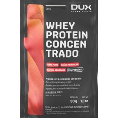 Imagem de Whey Protein 100% Concentrado Sabor Coco Sachê de 30g-Dux Human Health