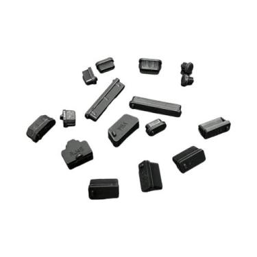 Imagem de Protetores De Porta USB De Silicone Universal Para Notebook, 16 Peças,