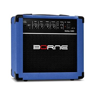 Imagem de Amplificador Cubo para Guitarra Strike g30 15w - Azul Borne