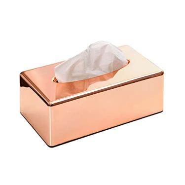 Imagem de CYYHGD Organizador de armazenamento moderno para caixa de lenços para banheiro, quarto, hotel, escritório