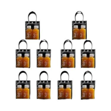 Imagem de Bolsas Transparentes De PVC Macio Para Presentes Com Alça De Botão, Sa