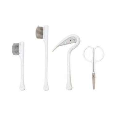 Imagem de Conjunto De Pentes Para Limpeza Facial De Cães E Gatos, Remoção De Man