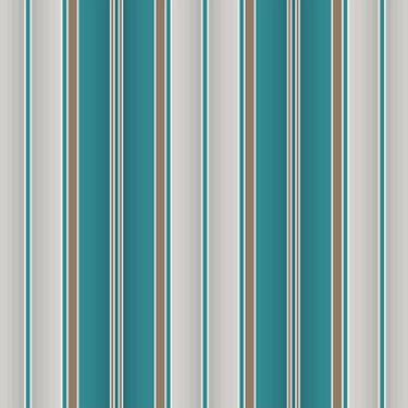 Imagem de Papel de Parede Fiesta Modern Listrado Azul e Prata 750202 Fiesta Modern 750202