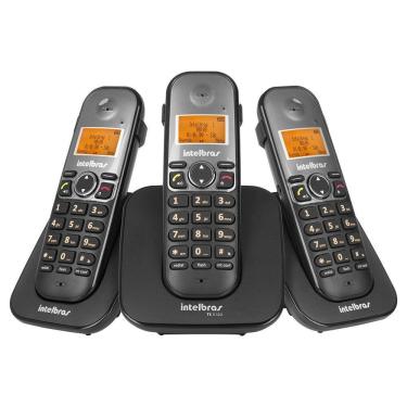 Imagem de Telefone Sem Fio Intelbras Ts5123 Preto