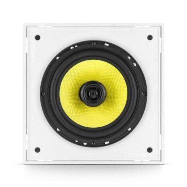 Imagem de Caixa De Som Frahm Arandela 6 Cx 100w Branca Quadrada 31819