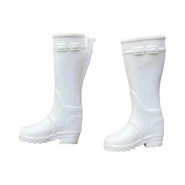 Imagem de Botas De Inverno De Salto Alto De 30cm Para Bonecas De Escala 1/6, Ace
