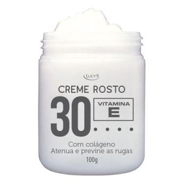 Imagem de Creme De Rosto Antirrugas Colágeno 30 Anos Lucy's 100g - Botica Brasil