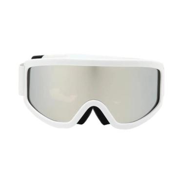 Imagem de Óculos De Esqui Com Lentes Coloridas E Armação Grande, Esponja Anticol