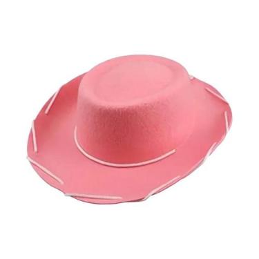 Imagem de Chapéu De Cowboy Infantil Com Aba Larga Para Halloween, Carnaval E Cos