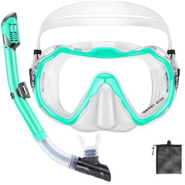 Imagem de Set de Snorkel PIYAZI para Adultos con Bolsa de Malla