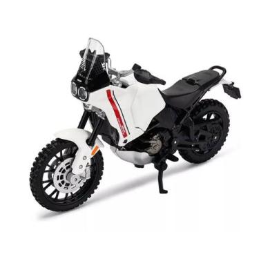 Imagem de Miniatura Moto Ducati Desert X Branco 1/18 Maisto 35300