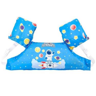 Imagem de Colete infantil flutuador Astronauta 56x18 - DM BRASIL