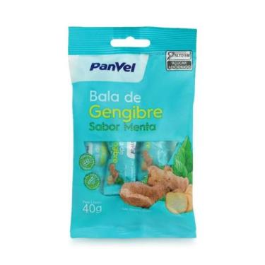 Imagem de Bala Gengibre Sabor Menta Panvel 40g