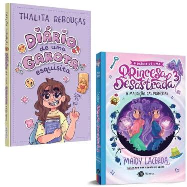 Imagem de Kit Diários: Garota Esquisita + Princesa Desastrada 3: A Maldição das 