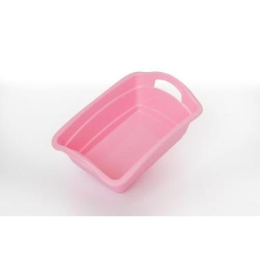 Imagem de CESTO ORGANIZADOR MULTIUSO BABY PLASTBABY Cor:Rosa - Plastibrasil, Ros