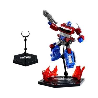 Imagem de Robô Transformador Optimus Prime Carro Avião Tanque Primeira Edição Br