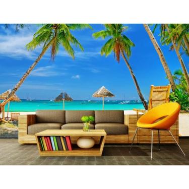 Imagem de Papel de Parede Painel Fotográfico Praia 80 -1,00 X 2,00