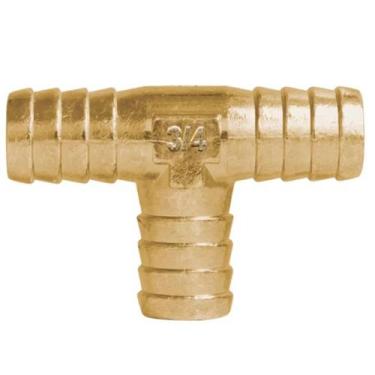 Imagem de Emenda em Tê de Metal p/ Mangueiras (3/4X3/4X3/4pol.) GARDEN