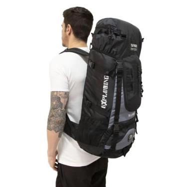 Imagem de Mochila esportes 75l grande trekking camping mochilão - CLIO STYLE, Pr