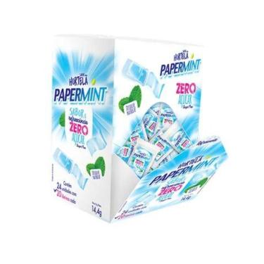 Imagem de Lâmina Bucal Refrescante Hortelã Zero Açúcar Papermint C/24Un - Danill