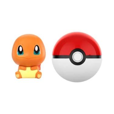 Imagem de Figuras De Anime Pokémon Gengar Bulbasaur Sylveon Em Miniatura Em Bola