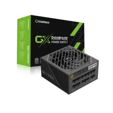 Imagem de Fonte ATX Gamemax Gx750, 750W, 80 Plus Gold, Full Modular, Pfc Ativo, Black - Gx750mbkv1s7710br