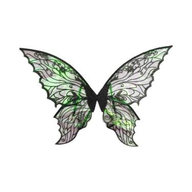 Imagem de Fantasias De Anjo Fada Com Asas De Borboleta Para Mulheres, Meninas E 