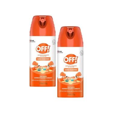 Imagem de Kit 2 Repelente de Insetos Off! Aerossol 165ml