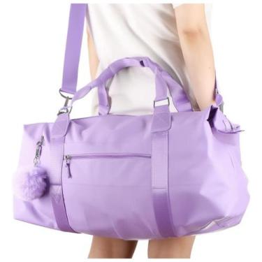 Imagem de Mala Academia Viagem Grande Bolsa Fitness Estilosa Impermeável Moderna