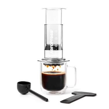 Imagem de AeroPress Clear Coffee Press, prensa francesa multifuncional, cafeteira manual estilo e...