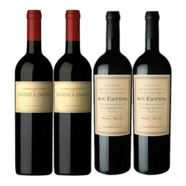 Imagem de Kit Vinho Angélica Cabernet Sauvignon e DV Malbec