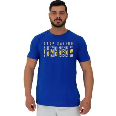 Imagem de Camiseta  MXD Conceito Pare De Dizer Amanhã Masculina-Masculino