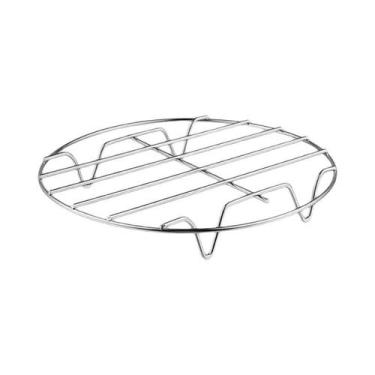 Imagem de Grelha Universal De Metal Para Fritadeira a Ar, Acessórios Quadrados, 