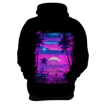 Imagem de Blusa de Frio Landscape Futuro Vaporwave 11 - Kasubeck Store®, P