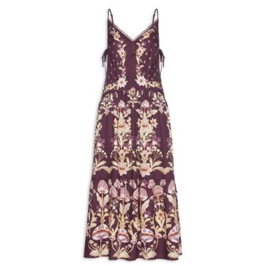 Imagem de Vestido Longo Farm Rio Cogumelo em Flor-Feminino