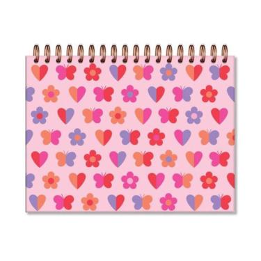 Imagem de Caderno de Criacao fls. pretas Fun rosa Fina Ideia