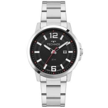 Imagem de Relógio Technos Masculino Racer Basico Prata - 2115UCP/1P-Masculino