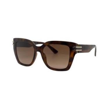 Imagem de Óculos Solar Bulget Bg8128 G21 Brilho Demi Lente Degradê-Feminino