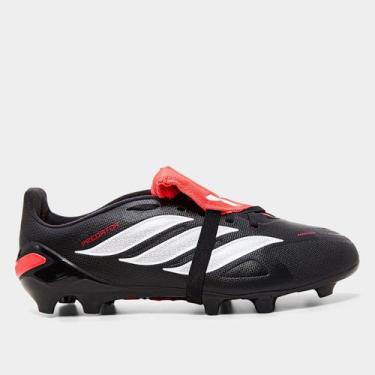 Imagem de Chuteira Campo Infantil Adidas Predator League LIN, Chumbo, 27