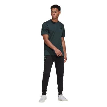 Imagem de Calça Adidas Lifestyler Do Real Madrid Masculina - Preta G-Masculino