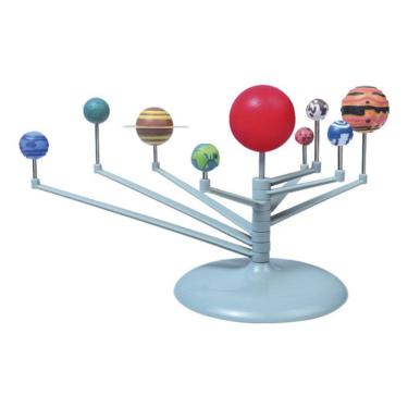 Imagem de Brinquedo Educacional Sistema Solar Planetário Pintar Montar