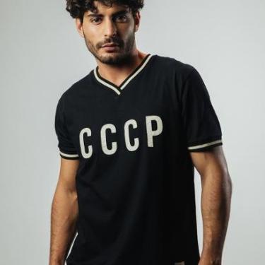Imagem de Camisa Retrô Gol Seleção CCCP Yashin Edição Limitada Masculina-Masculino