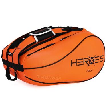 Imagem de Raqueteira Heroes Thunder Horizont Beach E Padel Laranja-Unissex