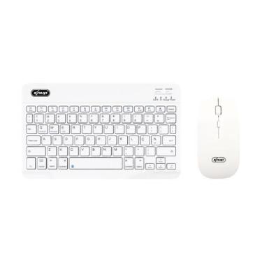Imagem de Kit Teclado e Mouse sem Fio Bluetooth Recarregável KP-TE127 - Knup, Br