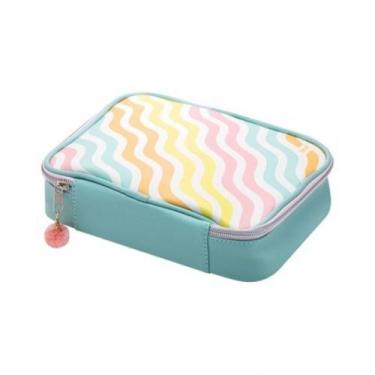 Imagem de Necessaire Box Estampado - 1 Zíper com Pompom - Enjoy - BRW Suprimento