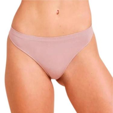 Imagem de Calcinha Fio Dental Microfibra Hope - 3712, Nude, G