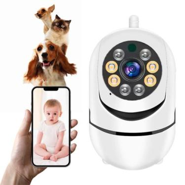 Imagem de Câmera Yoosee Babá Eletrônica Wi-Fi Visão Noturna Microfone - Smart Ca