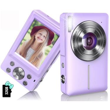 Imagem de Câmera Digital Toberto 44MP 1080P Zoom 16X Compacta para Crianças